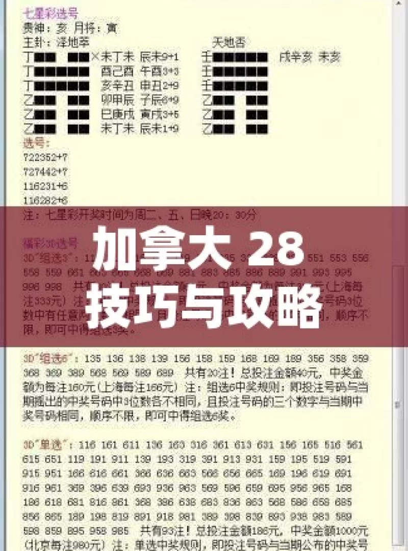 加拿大28预测最准网站真的存在吗？，加拿大28预测最准网站是否真实存在