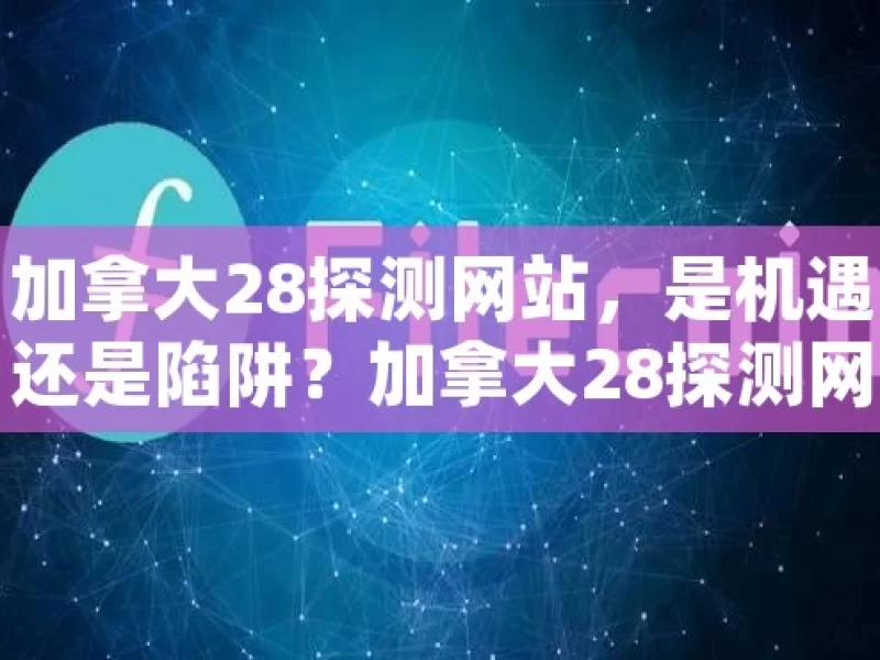 加拿大28探测网站，是机遇还是陷阱？加拿大28探测网站，你了解多少？，加拿大28探测网站，机遇还是陷阱？