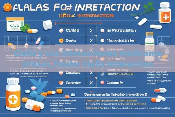 Cialis y sus interacciones medicamentosas,Titulo: Cialis Interaccion