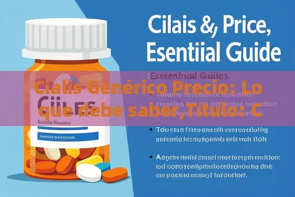 Cialis Genérico Precio: Lo que debe saber, Cialis genérico precio: Guía esencial