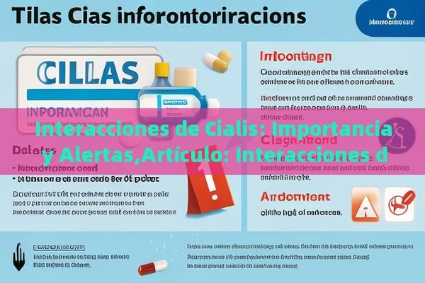 Interacciones de Cialis: Importancia y Alertas,Artículo: Interacciones de Cialis con otros medicamentos