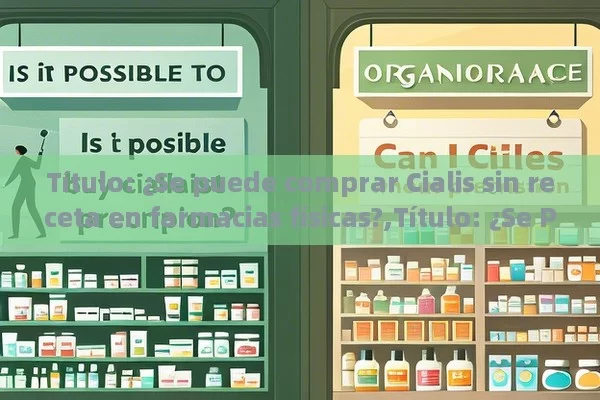  ¿Se puede comprar Cialis sin receta en farmacias físicas?, ¿Se Puede Comprar Cialis Sin Receta en Farmacias Físicas? - Viagra:Efectos y Comparativas