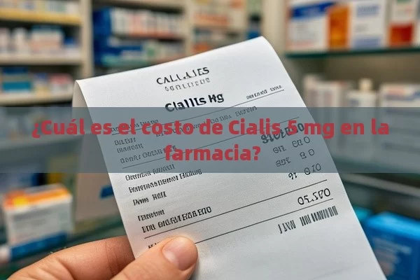 ¿Cuál es el costo de Cialis 5 mg en la farmacia?