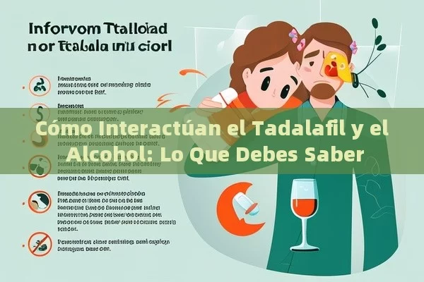 Cómo Interactúan el Tadalafil y el Alcohol: Lo Que Debes Saber