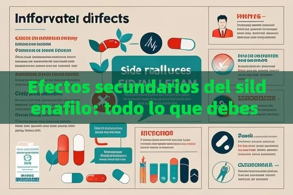 Efectos secundarios del sildenafilo: todo lo que debes saber