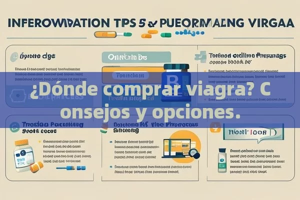 ¿Dónde comprar viagra? Consejos y opciones.