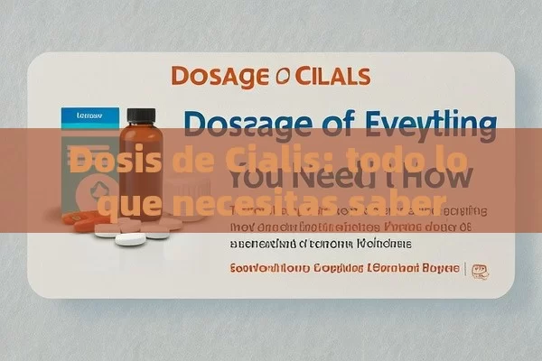 Dosis de Cialis: todo lo que necesitas saber - Viagra:Efectos y Comparativas