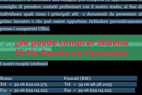 ¿Se puede comprar Sildenafil Sin Receta en Farmacias Similares? Todo lo que debo saber - Viagra:Efectos y Comparativas